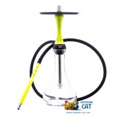 Кальян Alpha Hookah Model X Yellow Fluor (Желтый) Кальян Alpha Hookah Model X Yellow Fluor (Желтый)